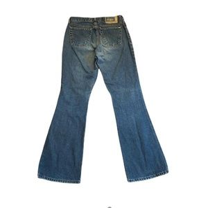 Mavi Vintage Dark-wash denim flares